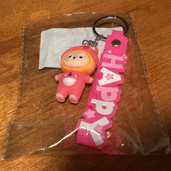 Fashionable Durable Plastic Keychain New - Picture 4 of 11